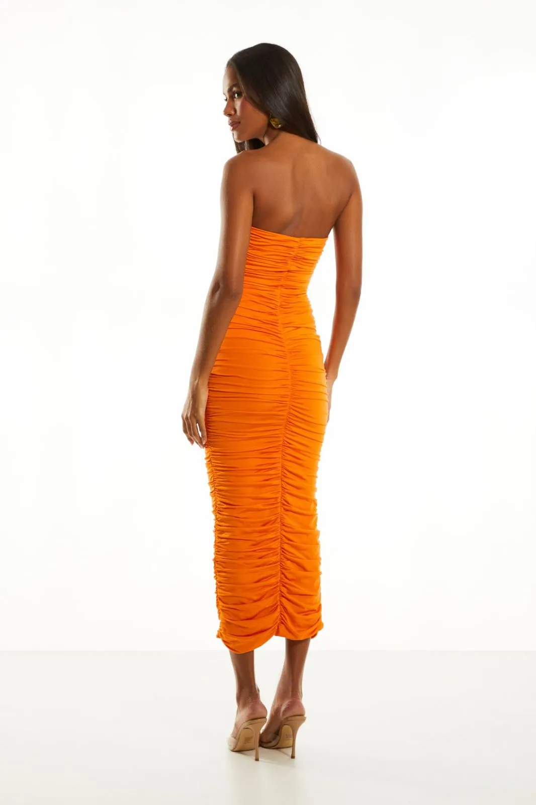 VESTIDO MIDI MARGOT TANGERINA - Imagem 2