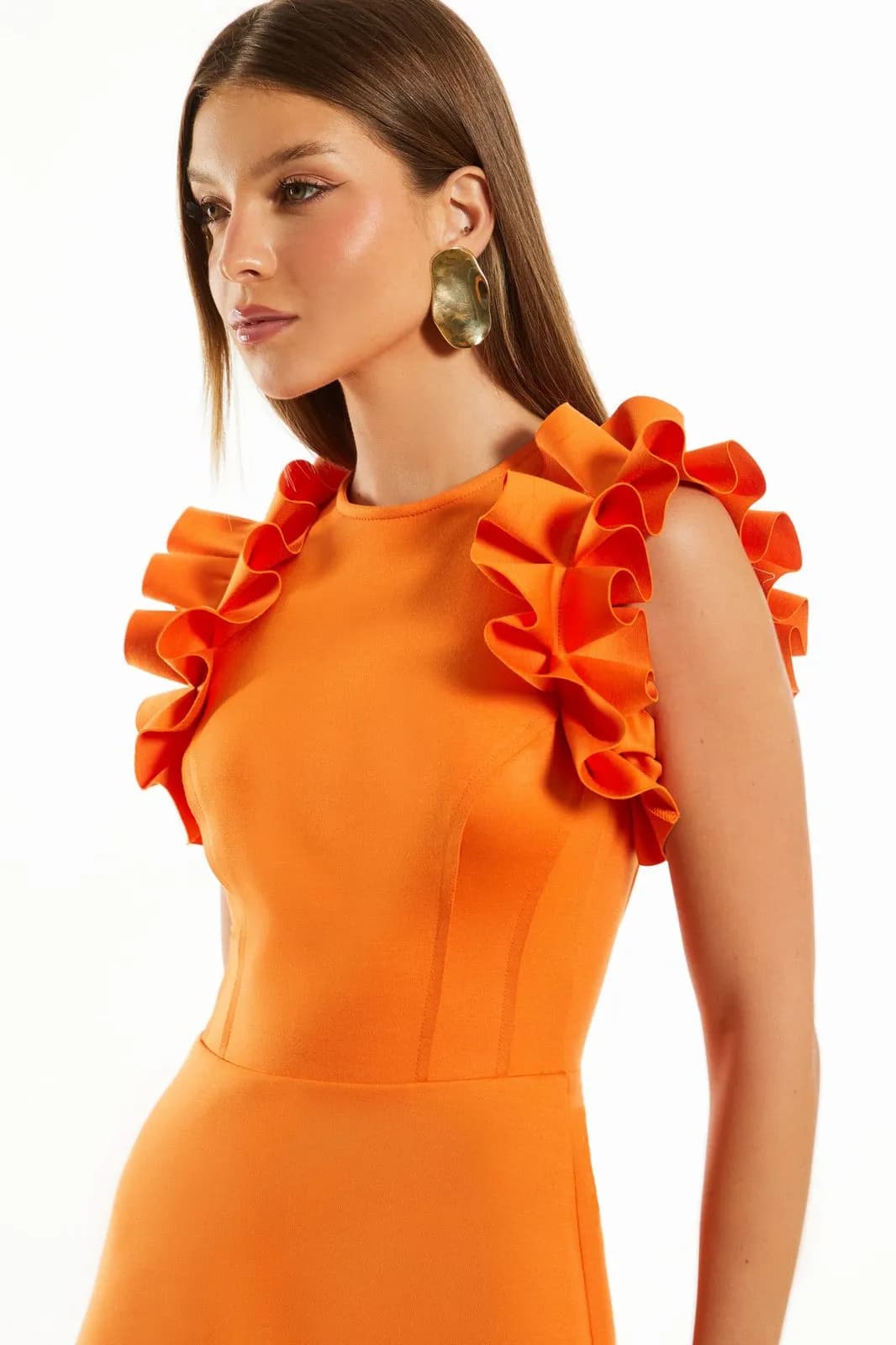 VESTIDO CURTO MADSON TANGERINA - Imagem 3