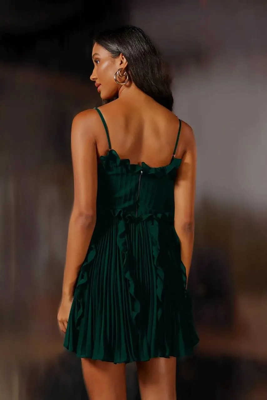 VESTIDO CURTO HANNA VERDE LONDRES - Imagem 2