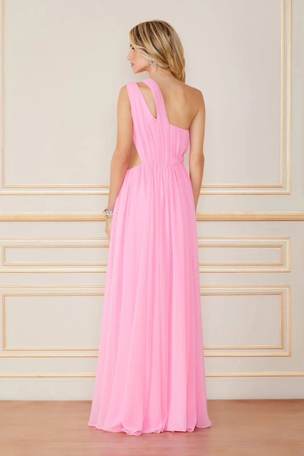 VESTIDO LONGO ELLEN FLAMINGO - Imagem 2