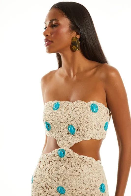 VESTIDO LONGO LILY MADREPEROLA - Imagem 3