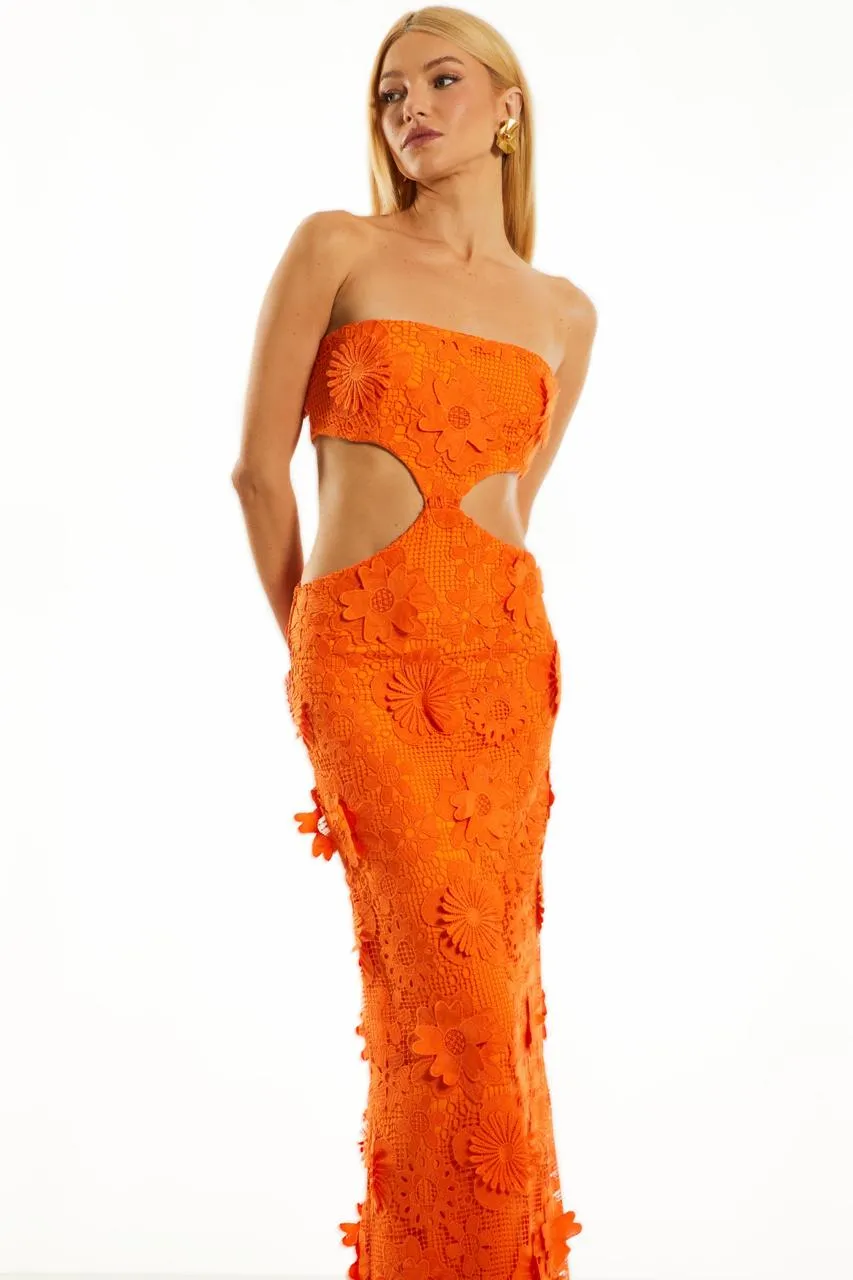 VESTIDO LONGO LOLA TANGERINA - Imagem 3