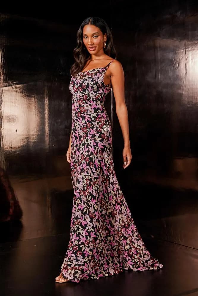 Vestido - VESTIDO LONGO LOLA ESTAMPA FIORI