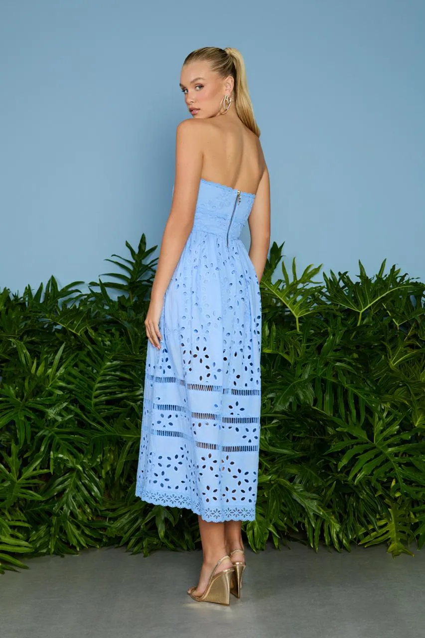 VESTIDO MIDI SERENA TOMARA QUE CAIA FROZEN - Imagem 2